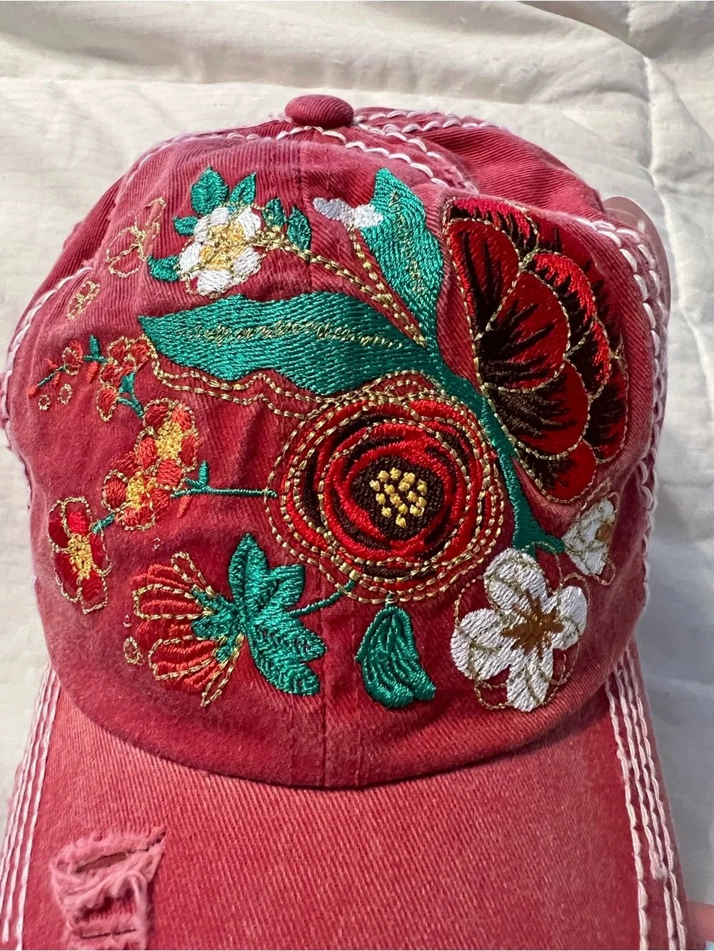 None 🌸 embroidered